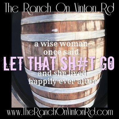 The Ranch On Vinton Rd #915-588-8221 Weddings and Events. #LetItGo