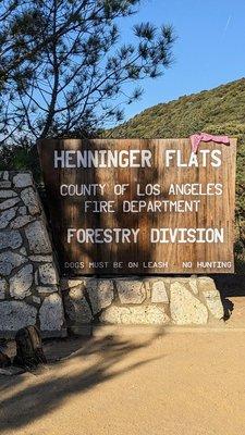 3mile up to Henninger Flat