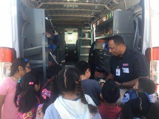 Thank you, Epps Island Elementary, for inviting us to your career day! We certainly learned a lot today - hope they did too!