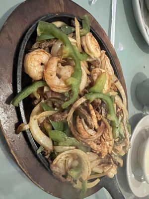 Texas fajitas