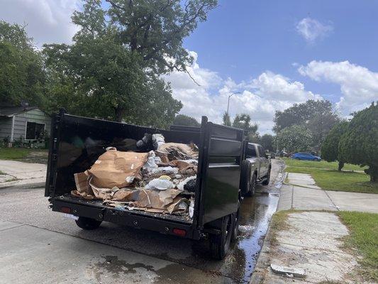 Junk / trash removal from renovation home