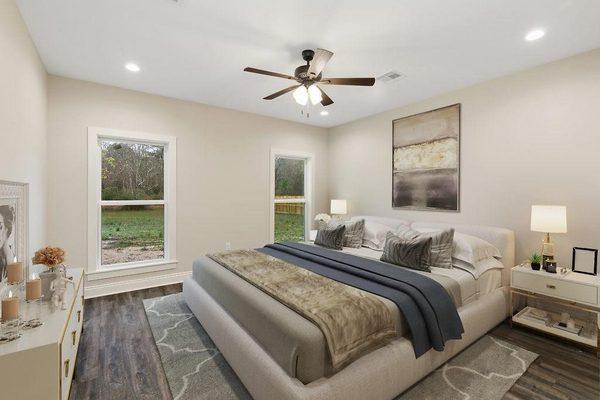 176 Ridgeway Dr, Ragley, LA. Call/Text Lydia Holland At (337) 794-7848 For More Info! How Nice is This Master Bedroom?