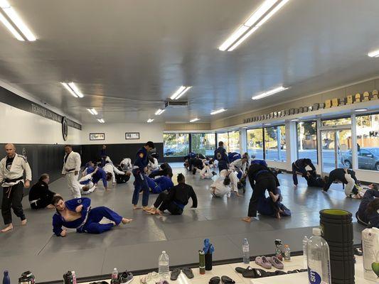 Intermediate class with Coach Gabriel