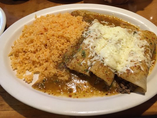 Enchiladas Verde