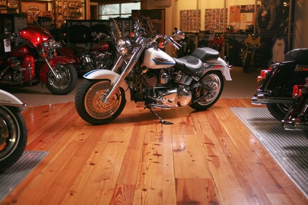 Wide Plank Antique Heart Pine Flooring