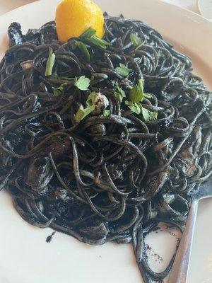 Pasta Nero di Seppia. If you love squid ink you have to get this!