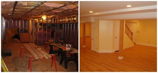 Basement Remodeling and Renovation