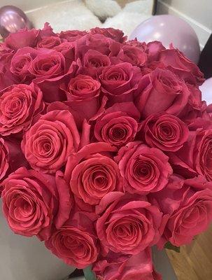 50 dozen roses