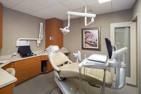 Large, clean, and open operatories.