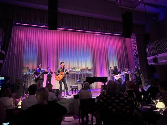 Frankie Moreno on stage performance