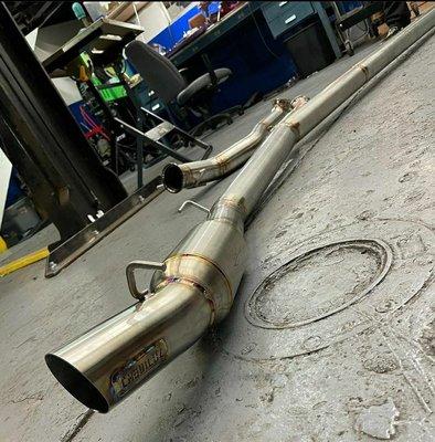 3.5" exhaust