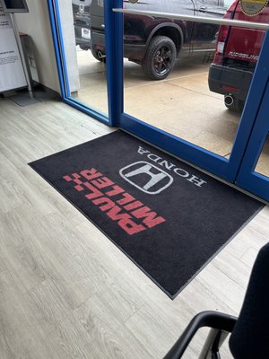 Entrance rug