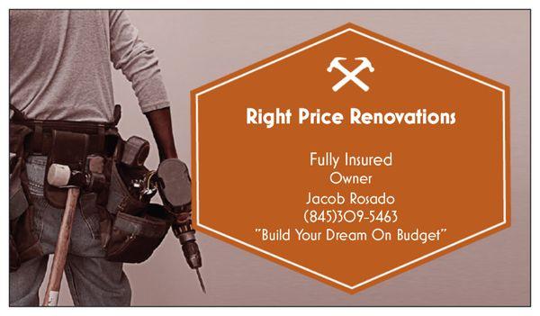 Right Price Renovation