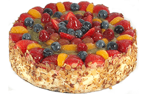 Fresh Fruit Cheese Cake