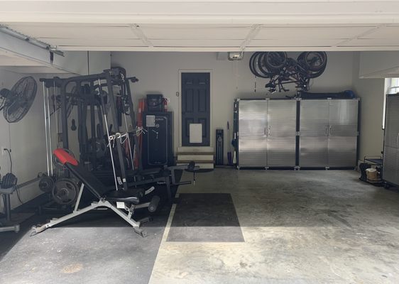 After - Garage Transformation - This client now has room to park their car in the garage!