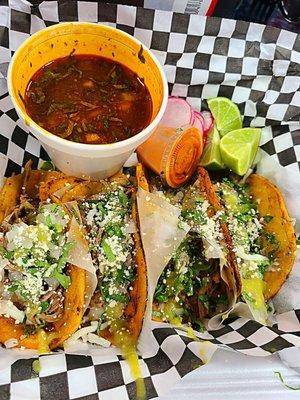 Birria Street Tacos - $17