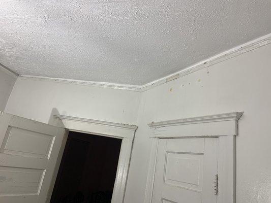 Ceiling after