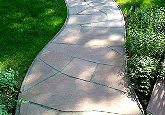 Years of experience in laying flag stone and pavers.