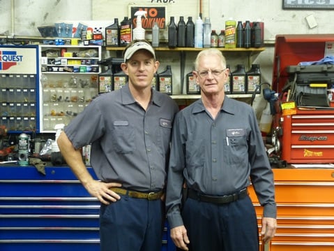 Vinny with his Dad BOB