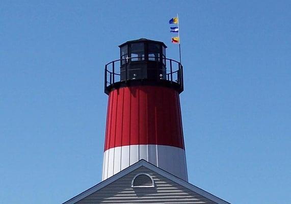 Riverview's signature lighthouse