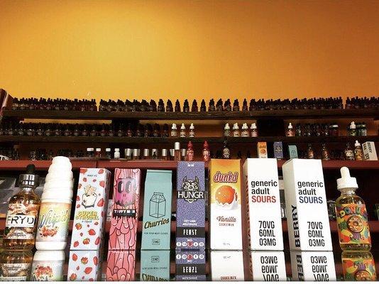 We have a flavor for everyone... We only stock the best e juice flavors around.