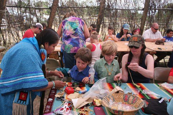 Children's programs are a highlight of Green River Rendezvous Days, 2nd weekend each July.