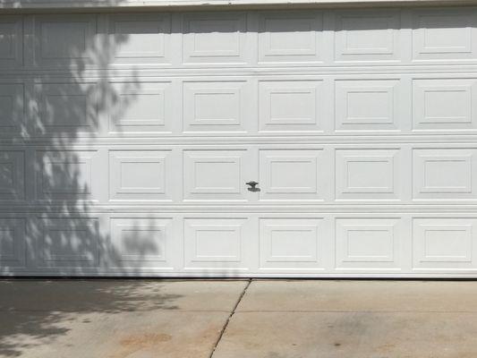 New garage door