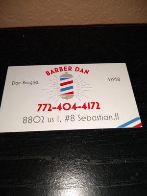 Barber Dan is here!!8801 us1