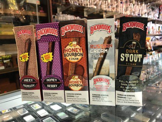 Single BackWoods asorted flavours only $ 1.29 each.