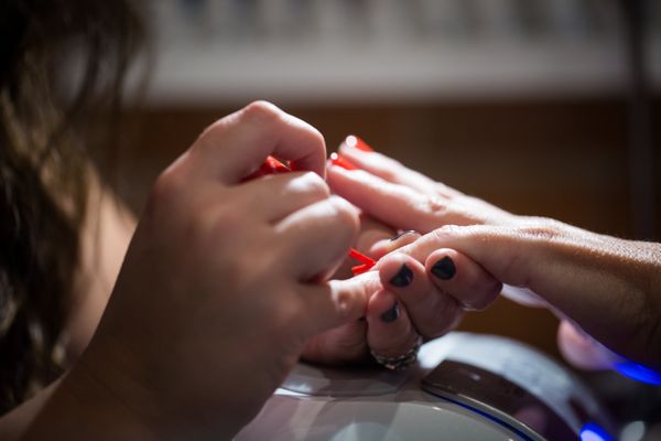 The best manicures in Liberty at the Hello Lovely Salon.