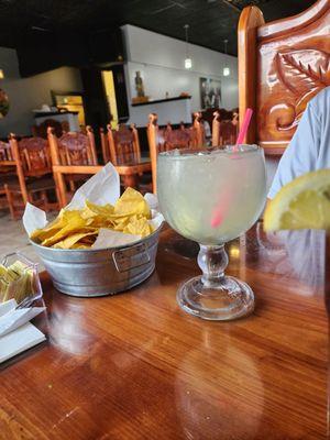 Chips and Lime Margarita