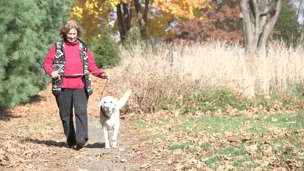 Take a stroll on the walking path outside the Middletown office.