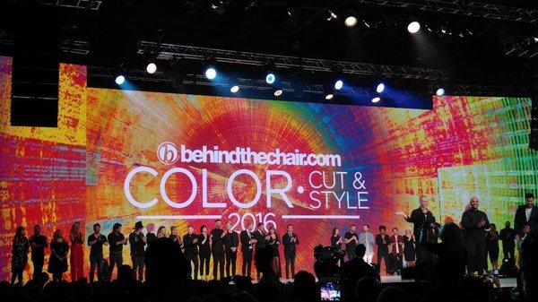 Behind the Chair COLOR cut and style show 2016!