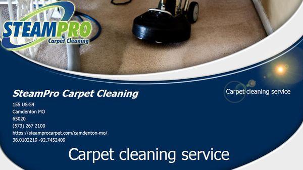 Carpet cleaning service