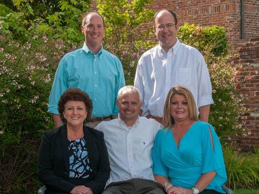 Back Row...Randy Cannon, Matt Holder Front Row...Terry Thomas, Brian Couch, Amber Simmerman