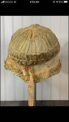 Victorian child's bonnet