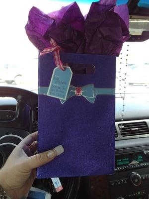 Sparkle gift bag $2.50!!!