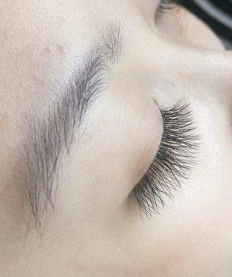 Eyelashes extensions