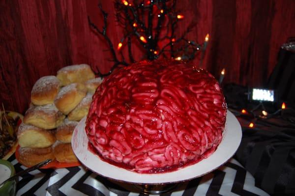 Pumpkin Spice Brain Cake