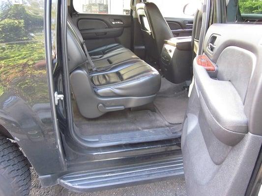 INSIDE LARGE SUV