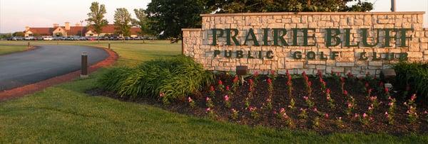 Front view of Prairie Bluff