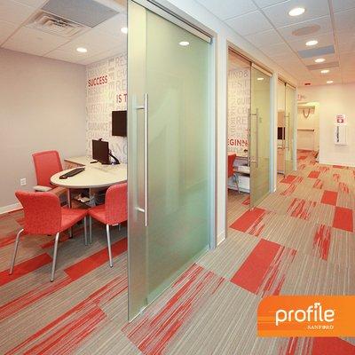 Profile's coaching rooms where members meet one-on-one with one of our certified coaches