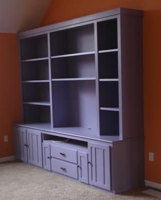 Entertainment center by R. E. Price Cabinetry