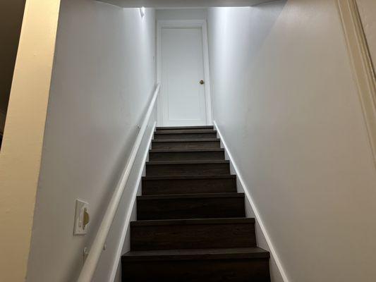 Basement hallway