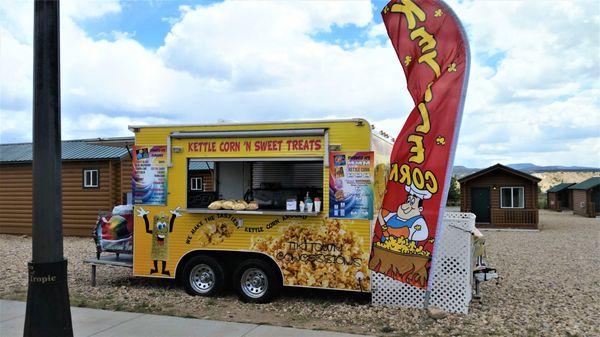 Front view of our food truck