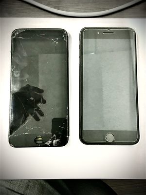 Screen Replacement Before & After