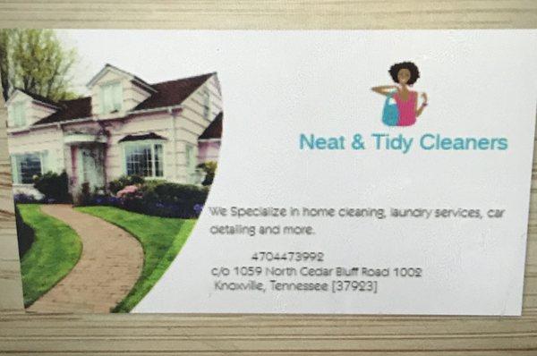 Neat & Tidy Cleaners