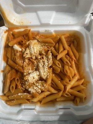 Penne vodka