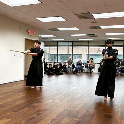 Ace Kendo Academy's 2nd Rank Promotion Exam in April 2023. Everyone did great!