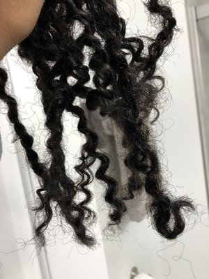 Ends of passion twists.